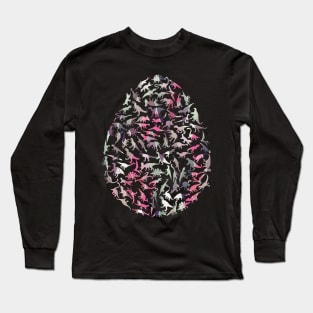 Colourful Dinosaur Egg Long Sleeve T-Shirt